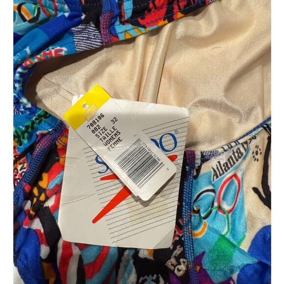 VTG 1996 Atlanta Olympic Games Collection Speedo Swimsuit 32 - Picture 3 of 6